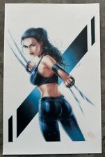 Signed Craig Young X-23 Wolverine Print 11X17 On Cardstock picture