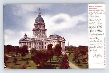 Postcard Illinois Springfield IL State Capitol Building Pre-1907 Posted picture