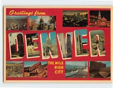 Postcard Greetings from Denver Colorado USA picture