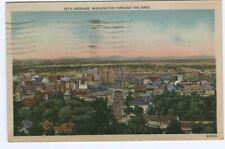 Postcard Spokane Washington Through the Pines WA  picture