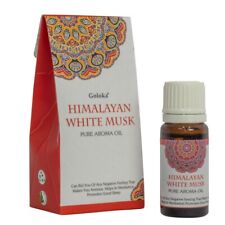 Himalayan White Musk Aroma Oil (10 ml) by Goloka - Scented Oil for Diffusers picture