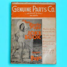 Vintage 1963 New Orleans Genuine Parts Co. Parts Pups Risqué Joke Book picture
