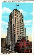 Post Card Ohio Bell Telephone Co General Office Bldg Cleveland Oh PC312 picture
