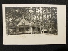New York NY Pleasant View Cottages 1908 Antique RPPC Real Photo Postcard picture