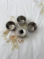 Vtg Columbia Grafonola Upright Phonograph Parts Needle Cup Set of 4 w/ Lid picture