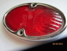 1931-32 vintage chevy stimsonite  tail  light lens and bezel chrome picture