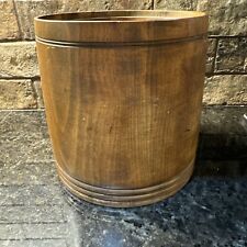 Vintage 1960’s Mid Century Modern MORT N MARTON Wooden Canister picture