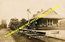 Central Railroad of New Jersey Chatsworth NJ station REPRODUCTION from postcard picture