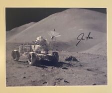 Jim Irwin Signed Lunar Surface Photo of Lunar Rover from Apollo 15 picture