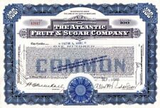 Atlantic Fruit and Sugar Co. - Stock Certificate - General Stocks picture