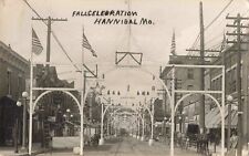Fall Celebration Hannibal Missouri MO 1913 Street Scene Real Photo RPPC picture