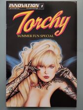 TORCHY SUMMER FUN SPECIAL #1 (1992) INNOVATION COMICS OLIVIA De BERARDINIS COVER picture