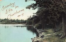 Country Life in Chatham, New York Vintage PC Posted 1911 picture
