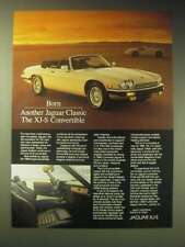 1989 Jaguar XJ-S Convertible Ad - Born another Jaguar Classic picture