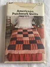 Vintage Americana Patchwork Quilt Butterick Pattern 4263 One Size UNCUT picture