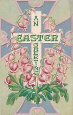EASTER - Flowers An Easter Greeting Postcard picture