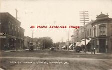 IA, Nashua, Iowa, RPPC, Main Street, Looking South, 1915 PM, Cook Photo picture