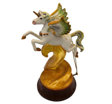 Marjorie Sarnat San Francisco Music Box Unicorn Ornament Pegasus RARE picture