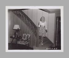 1940s Starlet Actress Blonde Staircase Hollywood Beverly Hills Brentwood picture