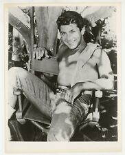 Paul Anka 1962 Spectacular Shirtless Portrait Beefcake Hunk Gay Photo Bare 10071 picture