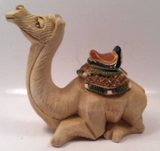 Camel Figurine Artisania Riconda DeRosa Art Pottery Uruguay ~ artisan signed picture