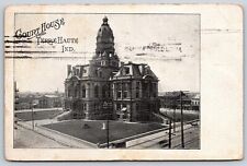 Postcard Court House, Terre Haute Indiana Posted 1908 picture