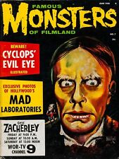 1960 Famous Monsters of Filmland NEW Metal Sign: Cyclops' Evil Eye picture