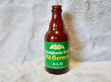 PA DUTCH OLD GERMAN ALE STEINIE BEER BOTTLE - LEBANON VALLEY, PA. picture