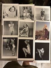 Lot Of 9 Marilyn Monroe-1989 Modern Postcards picture