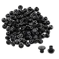100pcs Black 5mm/0.2 Inch Shelf Peg Hole Plugs For Kitchen Cabinet Furniture Hol picture