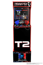 Terminator 2 Arcade1UP Gaming Cabinet Machine w/ Matching Riser Light Up Marquee picture