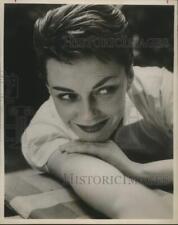 1957 Press Photo Vocalist Peggy King - sap16565 picture
