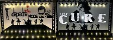 Bundle Offer - The Cure and Depeche Mode Lit-up Display Stage Signs picture
