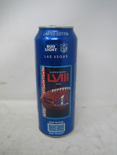 BUD LIGHT SUPER BOWL LVIII 2024 LAS VEGAS BEER CAN LE NFL 49ERS CHIEFS FOOTBALL picture