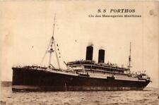CPA AK S.S. PORTHOS Messageries Maritimes SHIPS (703858) picture