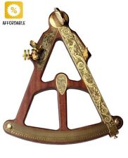 Sextant Brass History Vintage 18th Century Decoration For Gifts Astronomy Lovers picture
