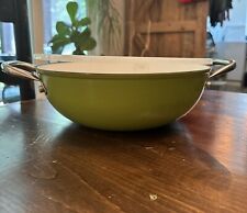 Wolfgang Puck Green Enameled Cast Iron Wok picture
