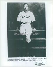 1948 George Bush as Yale Baseball Captain Original News Service Photo picture