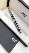Montblanc Meisterstuck Solitaire Silver & Black Ball Point Pen Limited Edition picture