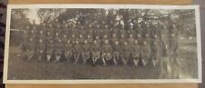 RARE 1917-18 WWI 'Infantry Soldiers' PANORAMIC Photo~