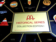 McDonald's 1992 Framed Historical Pin Set picture