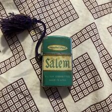 Antique Salem Women's Menthol Cigarette Lighter Mini Flip Top picture