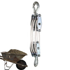 Block And Tackle Pulley System Rope Pulley Hoist For Garage Block And Tackle picture