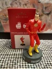 HALLMARK THE BIG BANG THEORY SHELDON COOPER AS THE FLASH 2021 MAGIC ORNAMENTS picture