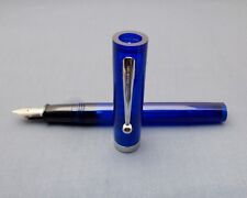 Vintage Sheaffer NO NONSENSE Fountain Pen - Medium Nib - Made in USA - Blue Demo picture