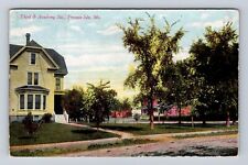 Presque Isle ME-Maine, Third And Academy Streets, Antique, Vintage Postcard picture