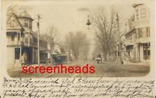 1906 BRIDGETON NEW JERSEY LAUREL STREET RPPC PHOTO VG picture