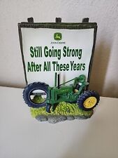 John Deere Enesco Resin Sign Still Going Strong After All These Years Tractor... picture