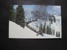 Railfans2 *912) Denver & Rio Grande Western Railroad Steam Power Snowplow 