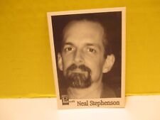 Booksmith Author Trading Card #704 NEAL STEPHENSON 2004 for SYSTEM OF THE WORLD picture